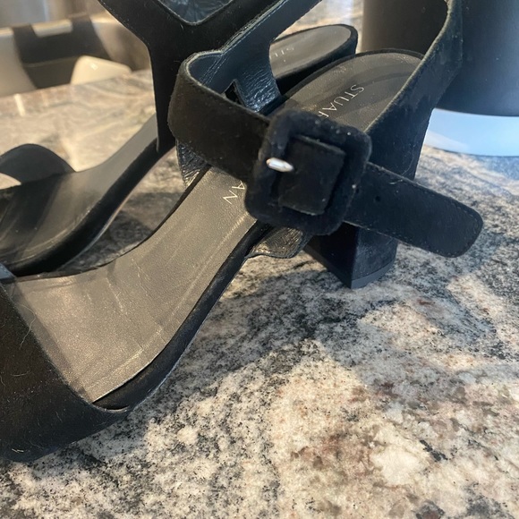 Stuart Weitzman suede bandeau sandals - Picture 12 of 12